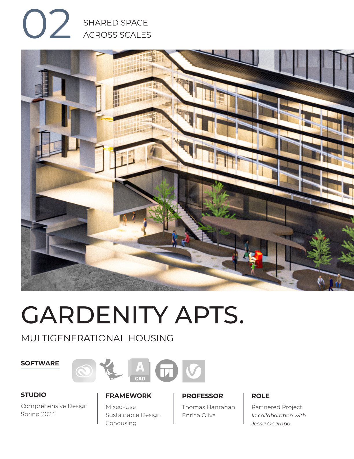 Gardenity Apartments portfolio plate